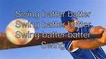 Batter Swing Lyrics