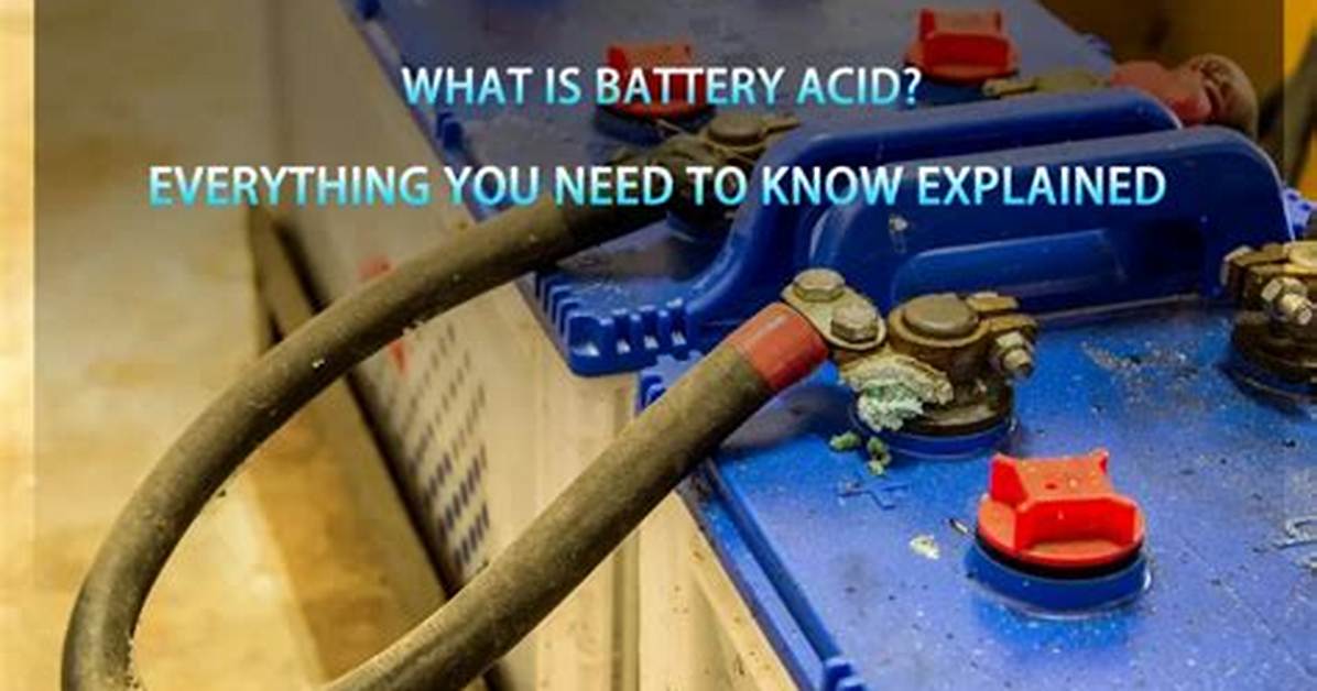 Battery Fluids