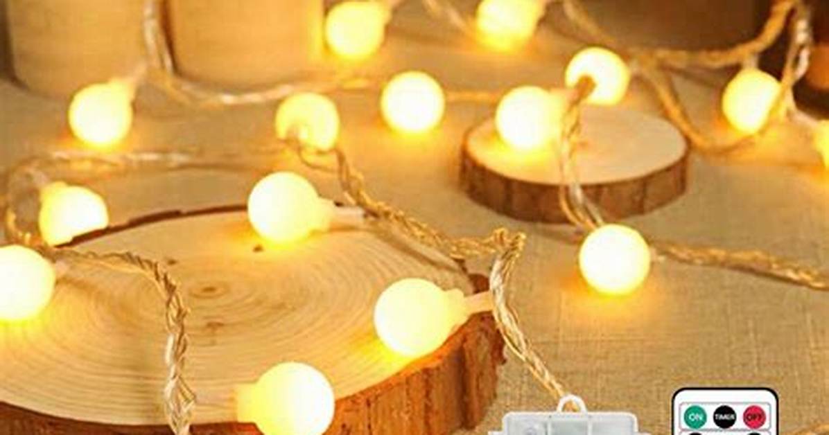 Battery Powered String Lights