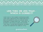 Be Less Than Totally Correct