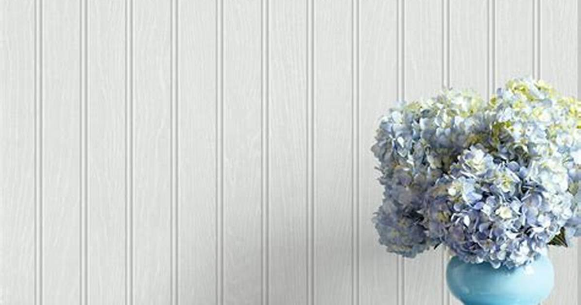 Beadboard Wallpaper