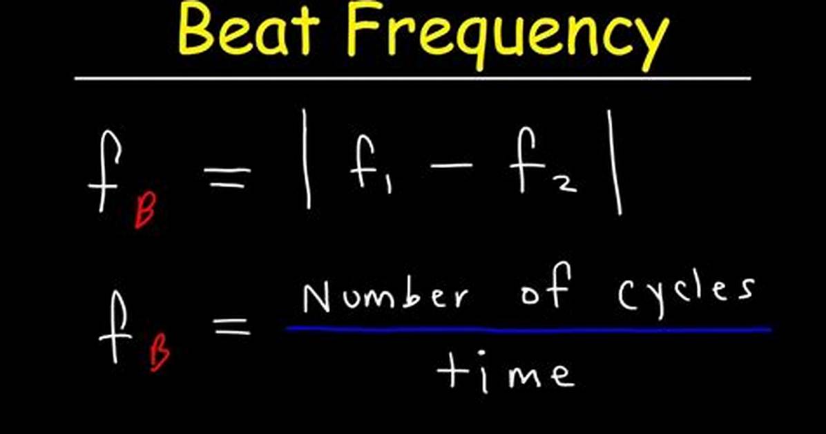 Beat Frequency Formula