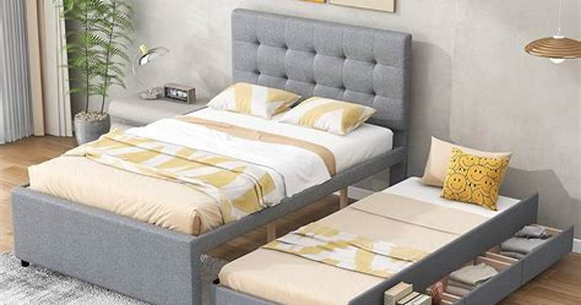 Bed with Pull out Bed