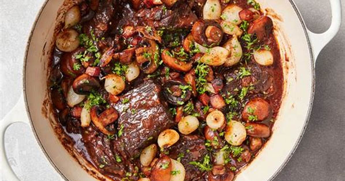 Beef Bourguignon for Example