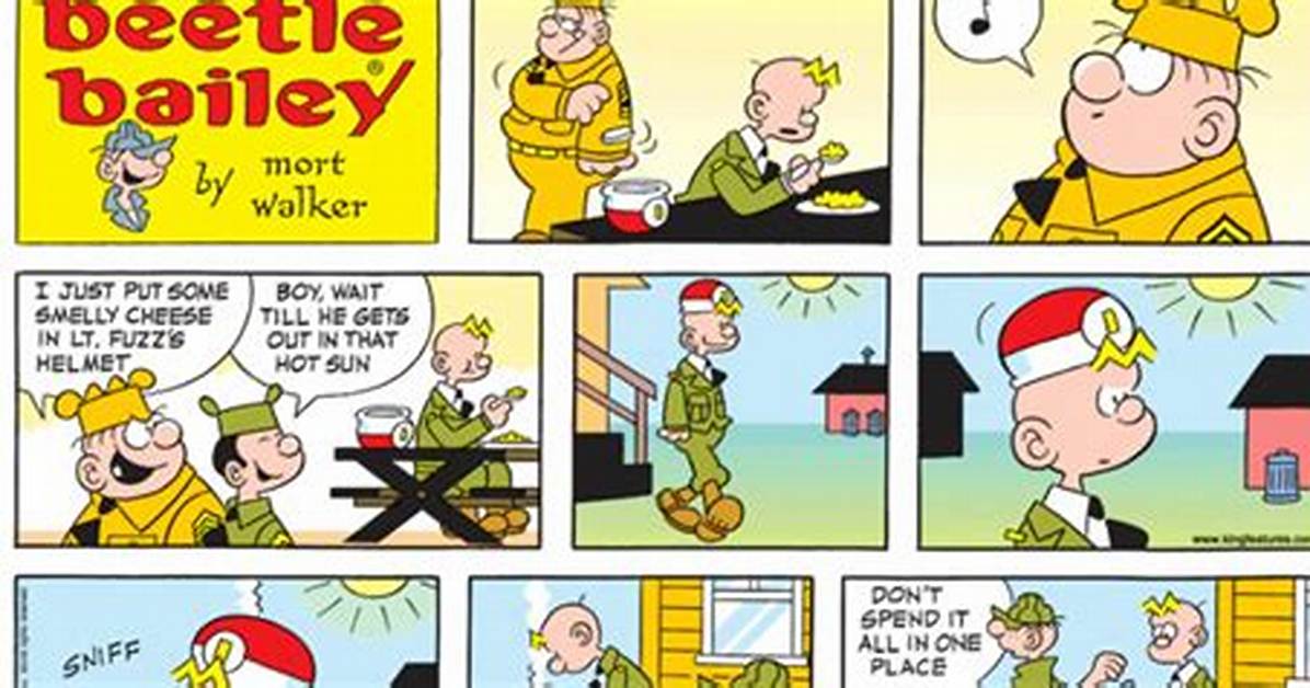 Beetle Bailey Characters