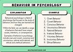 Behaviour Meaning