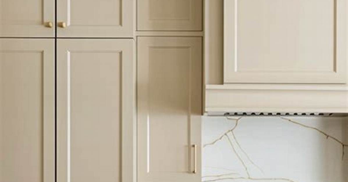 Beige Cabinets