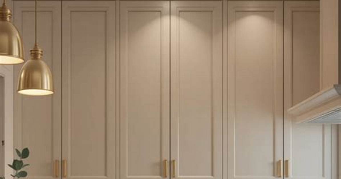 Beige Kitchen Cabinets