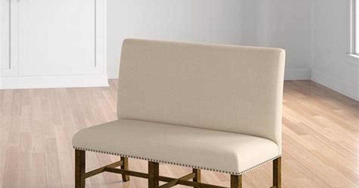 Bench with Back