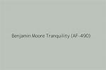 Benjamin Moore Tranquility