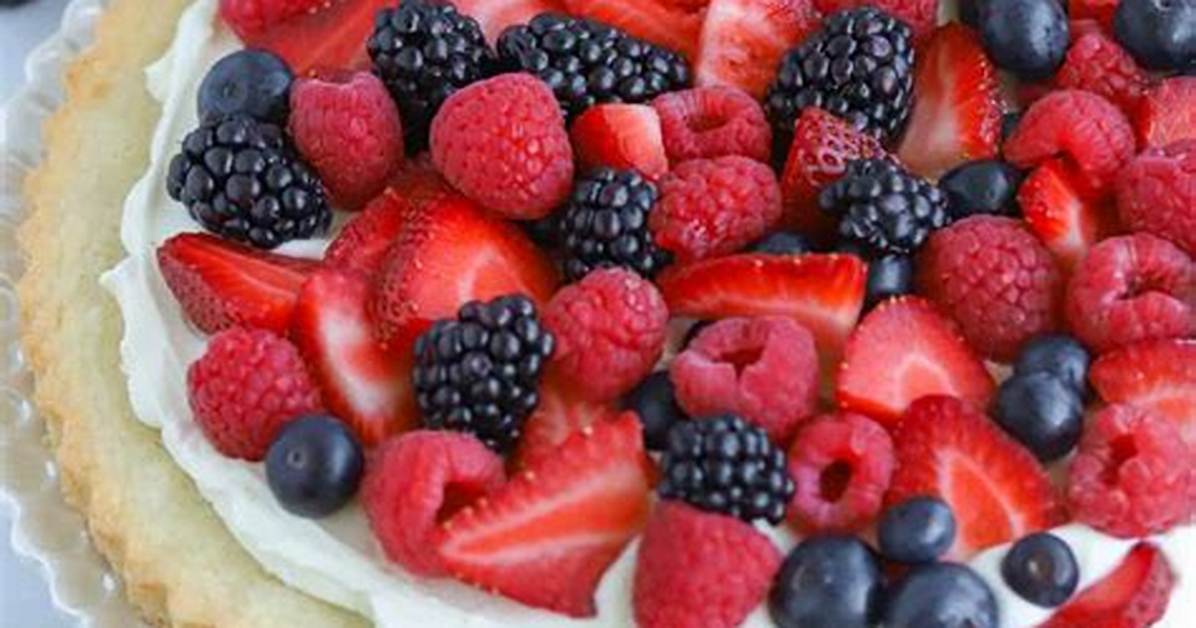 Berry Tart - Celebrating Sweets