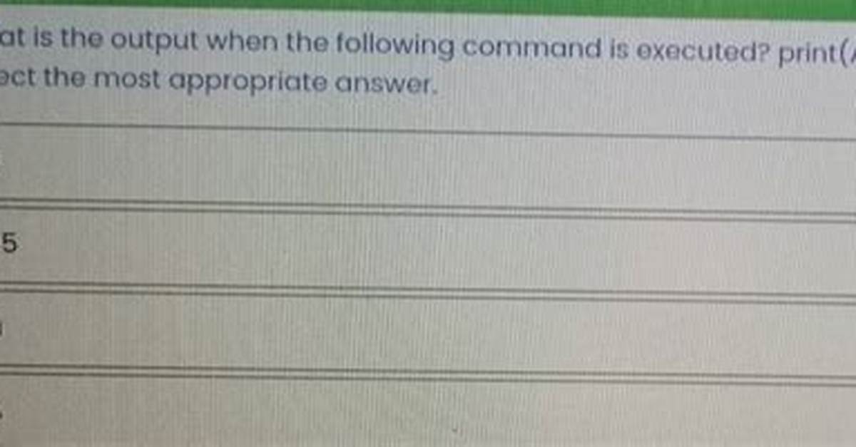 Best Answer: How a Command Is Executed in Linux?