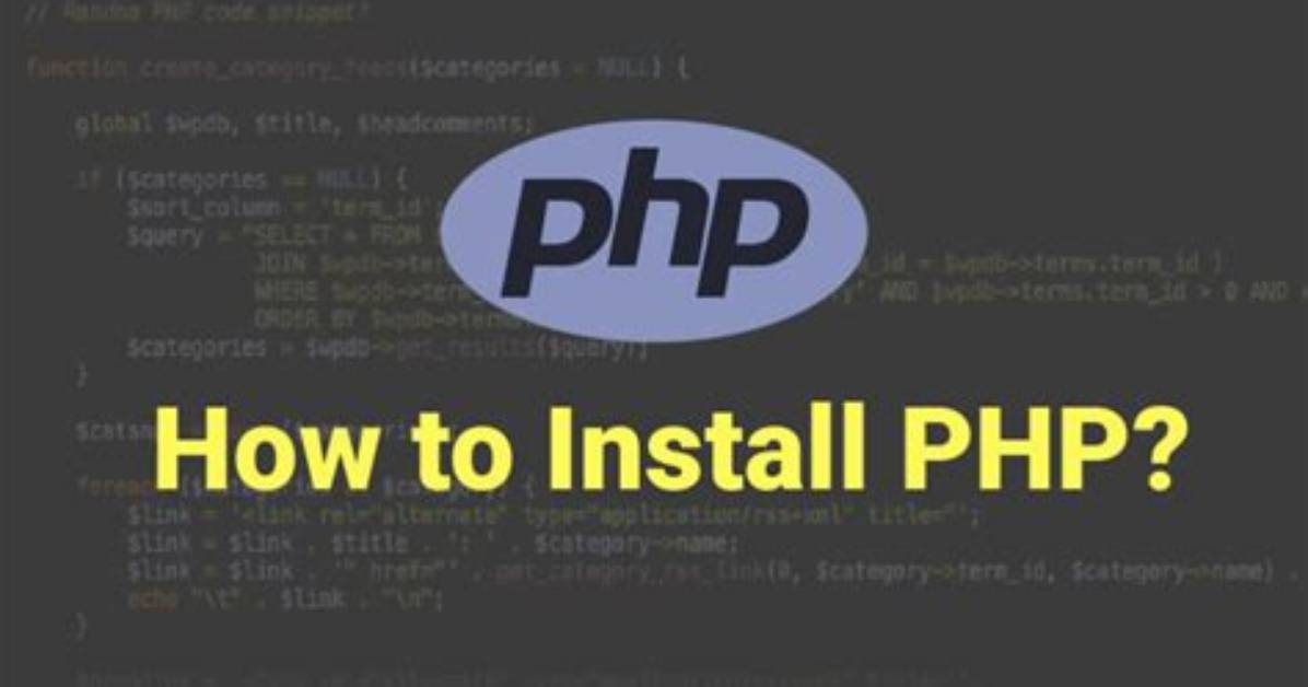 Best Answer: How Do I Install Php on Windows 10?