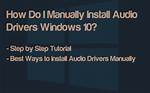 Best Answer: How Do I Manually Install a Windows 10 Adapter?