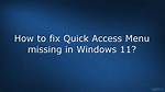 Best Answer: What Does the Quick Access View Enable You to Do in Windows 10 Quizlet?
