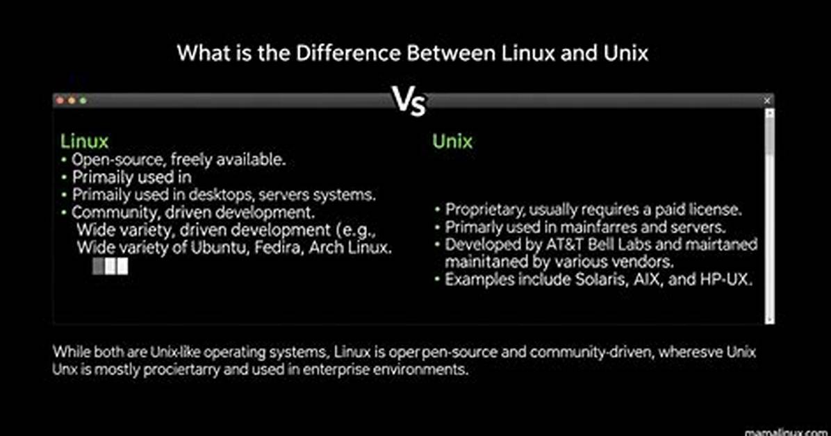 Best Answer: What Is Difference Linux and Windows?