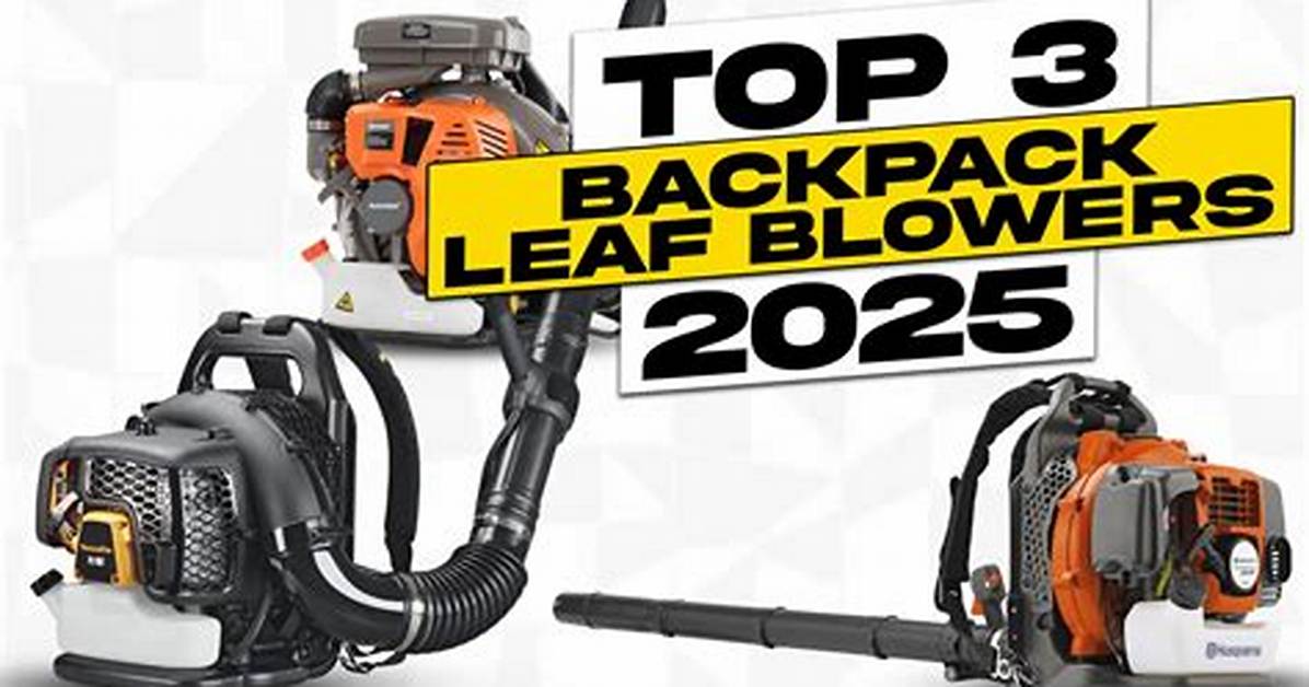 Best Backpack Leaf Blower