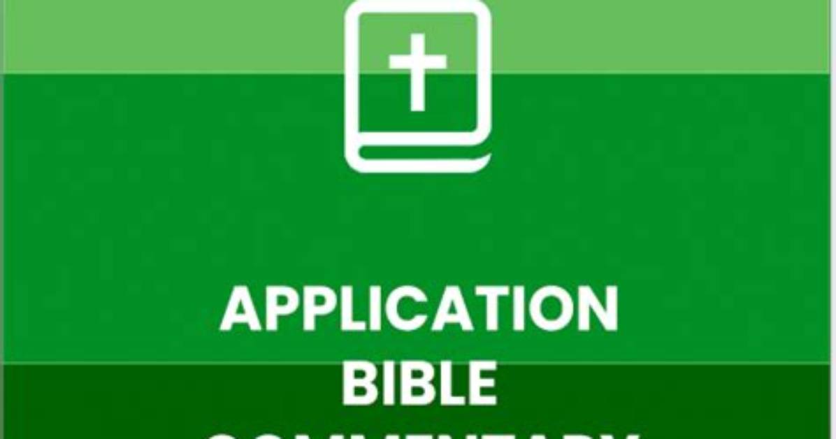 Bible Commentary App