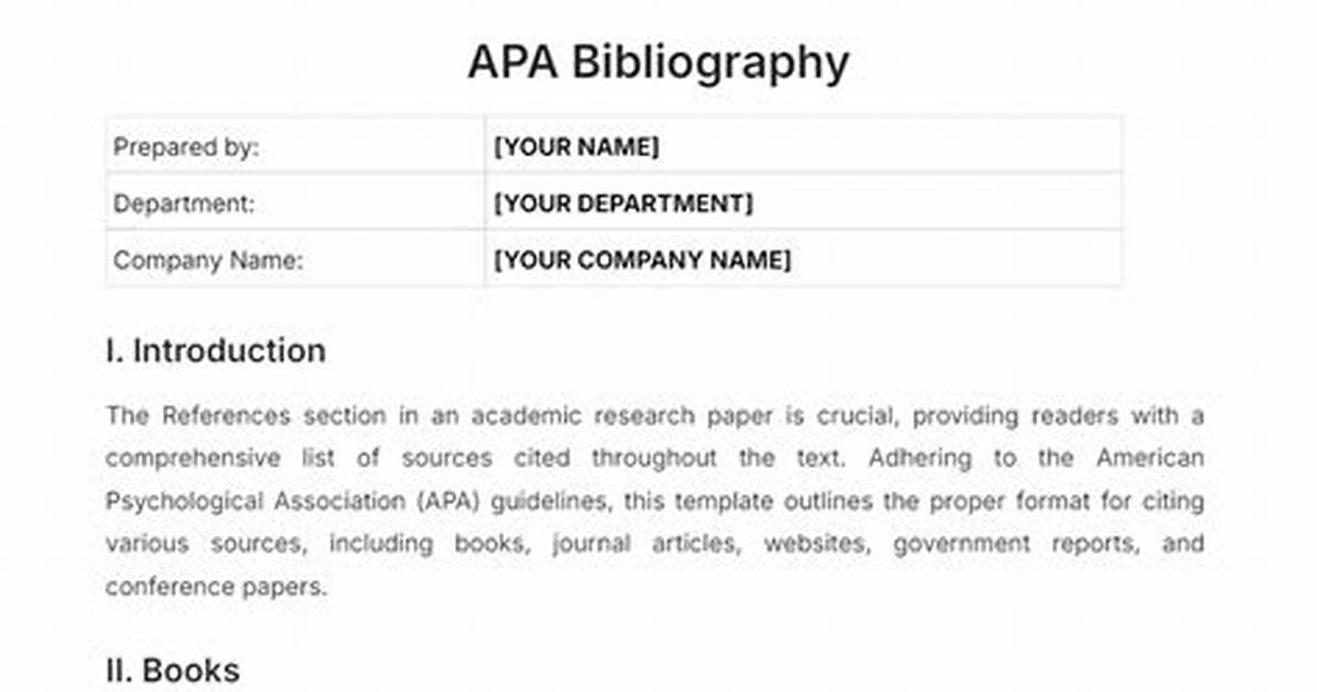 Bibliography