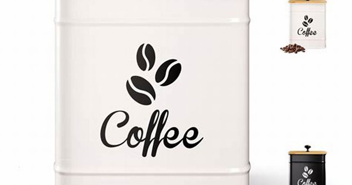 Big Coffee Container