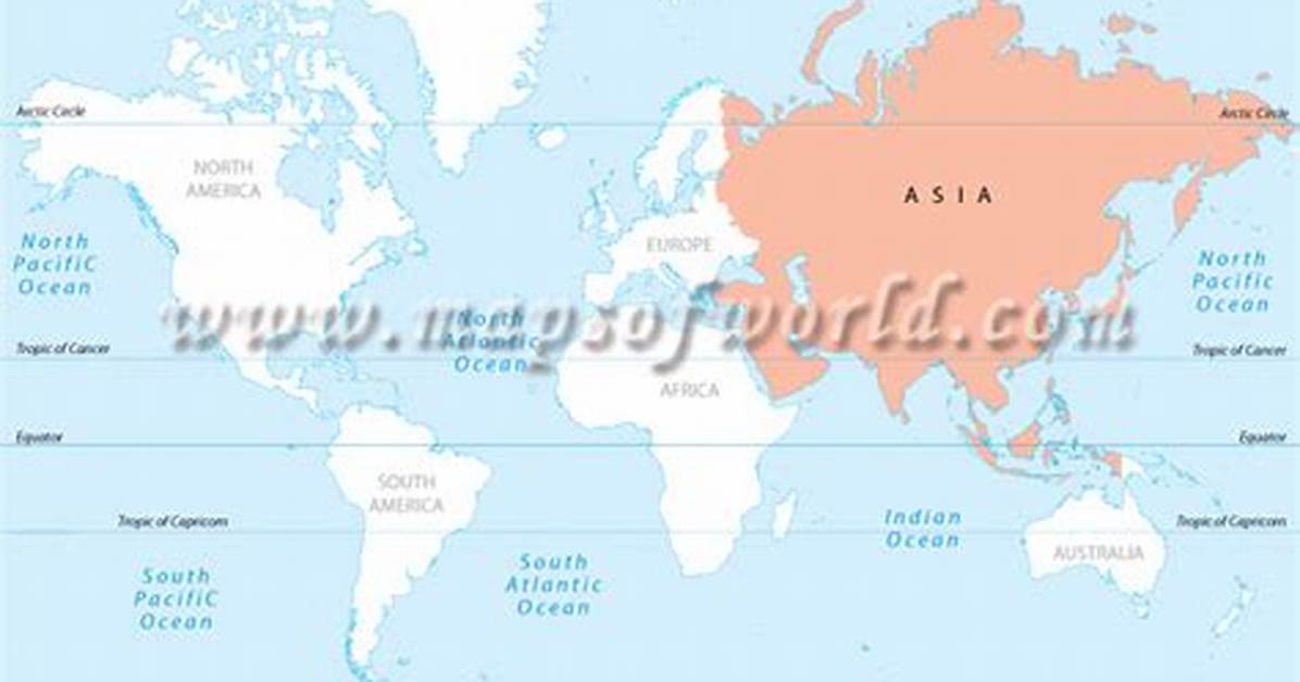 Biggest Continent