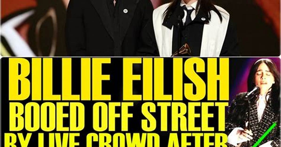 Billie Eilish Gets Booed After Refusing to Sign Autographs
