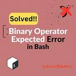Binary Operator Expected Error When Checking If a File with Full Pathname Exists