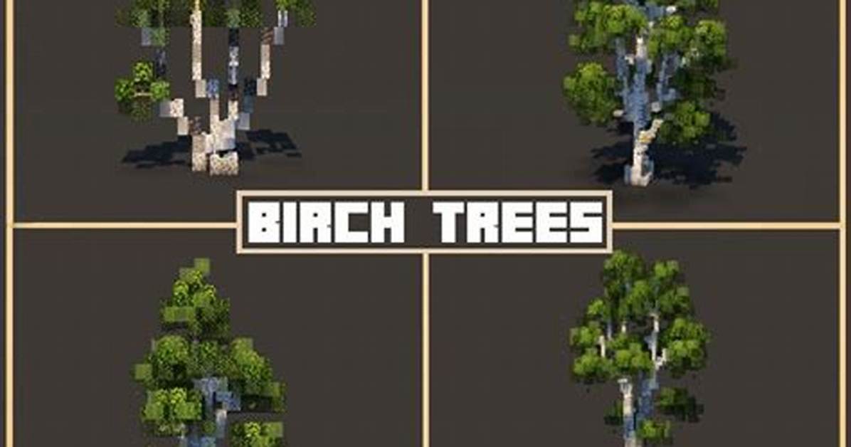 Birch Tree Minecraft