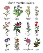 Birth Flowers Chart