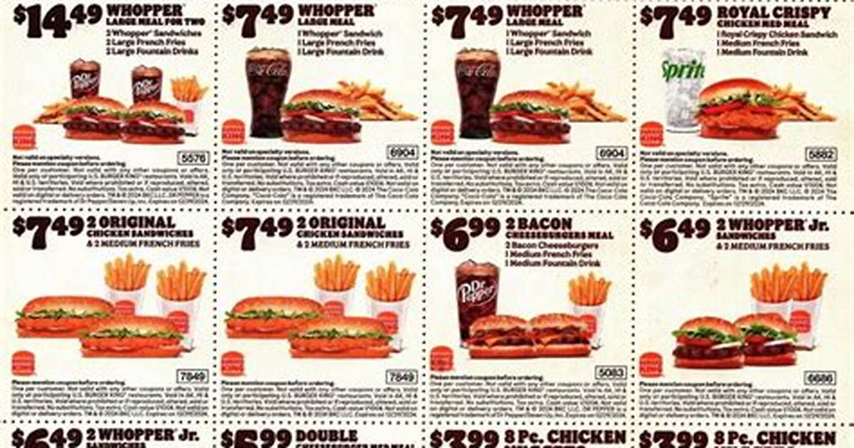 Bk Coupon Codes