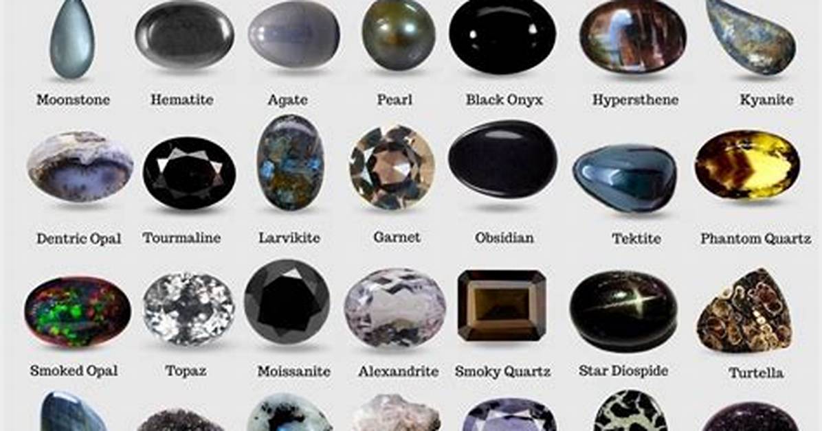 Black Gemstone