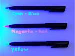 Black Light Markers