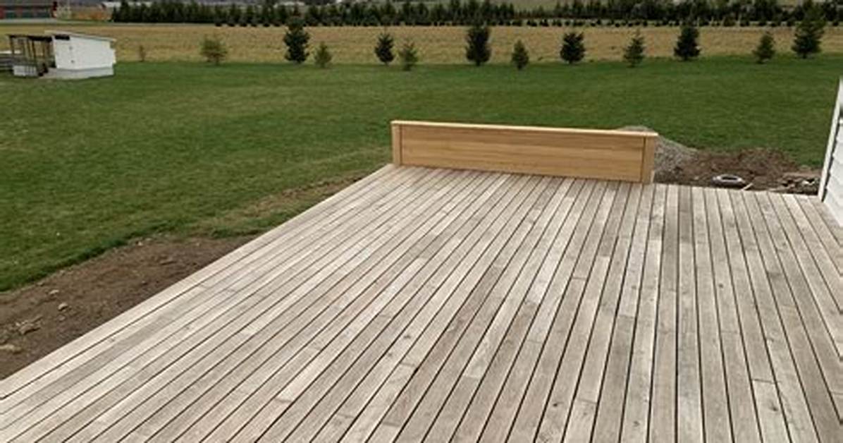 Black Locust Decking
