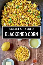 Blacken as Corn Kernels
