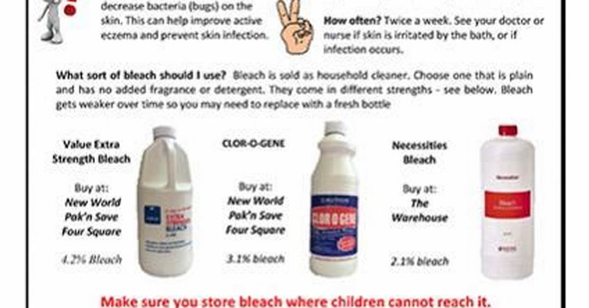 Bleach Bath Side Effects