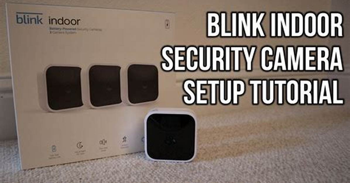 Blink Camera Setup
