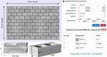 Block Wall Calculator