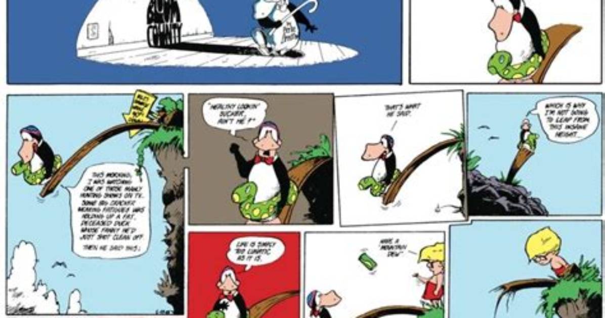 Bloom County Penguin
