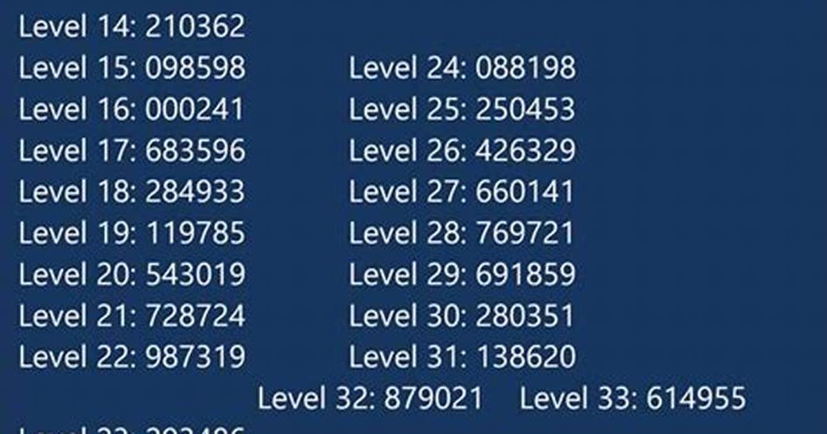 Bloxorz Codes