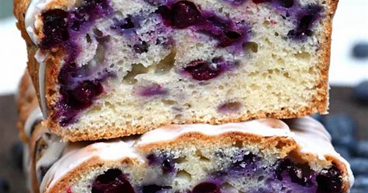 Blueberry Bread (Quick & Easy)