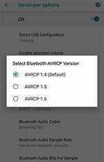 Bluetooth Avrcp Version? | Android Central