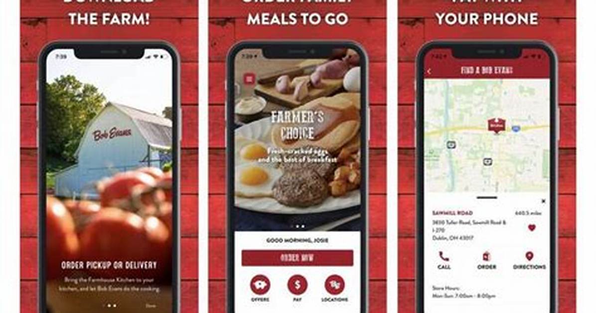 Bob Evans App