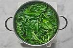Boiling Spinach