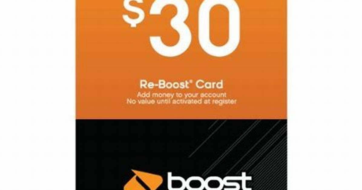 Boost Mobile Reboost