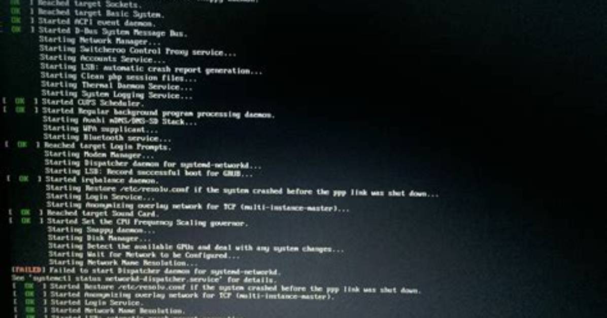 Boot Process Hangs at Systemd-Networkd-Wait-Online