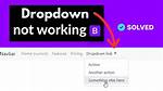Bootstrap Dropdown Not Working