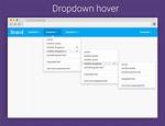 Bootstrap Dropdown with Hover