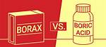 Borax vs Boric Acid