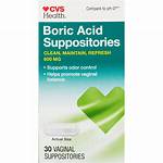 Boric Acid Suppositories Cvs