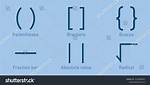 Brackets in Math